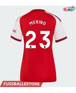 Günstige Arsenal Mikel Merino #23 Heimtrikot Damen 2026-27 Kurzarm